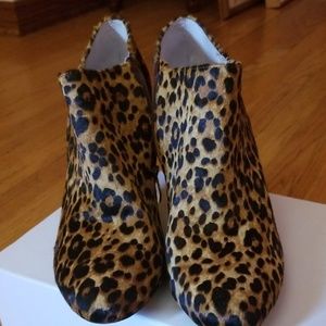 Leopard Print Booties, make a statement booties